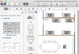 Creating A Network Layout Floor Plan