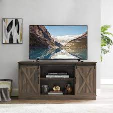 Mocha Farmhouse Tv Stand