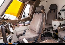 Furry Fabric Upholstered Cockpit Seat