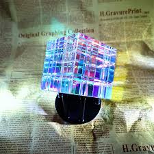 Cube Decor K9 Crystal Iridescent