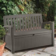 Keter Garden Storage Box With Backrest