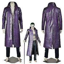 Joker Purple Trench Coat Dark Knight