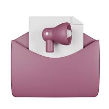 Email Marketing 3d Icon Ilration