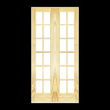 French Door W Clear Glass