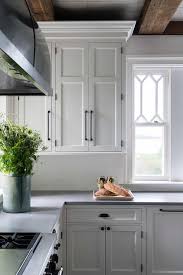 rustic wooden kitchen ceiling beams