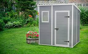 Manor Plastic Pent Garden Storage Shed