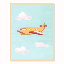 Cute Hand Drawn Plane Or Aircraft And