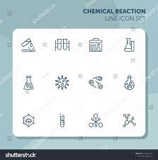 Chemical Reaction Icons