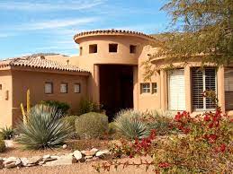 Exterior Southwestern Homes American