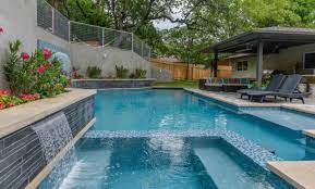 Stacked Stone Veneer Pools