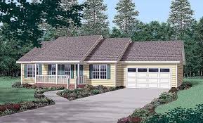 Plan 45269 Simple Ranch House Plan