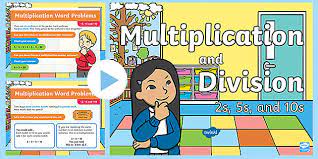 Y2 Multiplication And Division Word