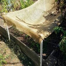 5 3 Ft X 50 Ft 8 3 Oz Natural Burlap Fabric For Weed Barrier Raised Bed Seed Cover Tree Wrap Burlap