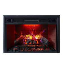 35 In Ventless Electric Fireplace Insert