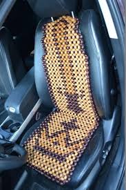 Beaded Car Seat Cover With Headrest For