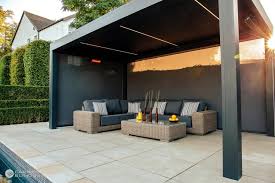 Covered Seating Area In Garden