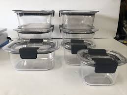 Rubbermaid 7 Food Storage Containers