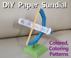 Diy Paper Sundial Equatorial Sundial