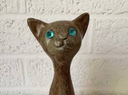 Plastic Cat Figurine