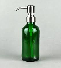 Glass Bottle 8oz Soap Dispenser Ks