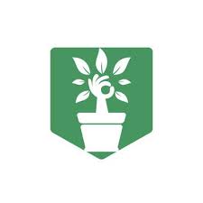 Ecological Garden Vector Logo Design
