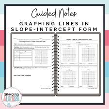 Graphing Lines In Slope Intercept Form