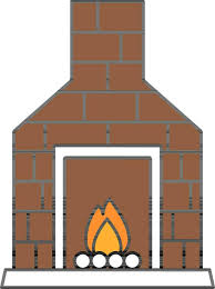 Chimney Icon In Brown And White Color