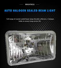 square halogen sealed beam for truck or
