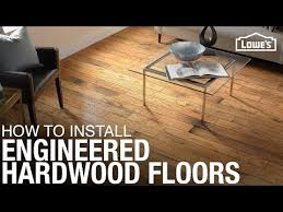 Install Engineered Hardwood Flooring