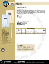 In Wall Electronic Timer