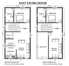 20 X40 East Facing House Plan As Per