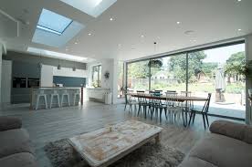 Open Plan Kitchen Diner Opening Onto
