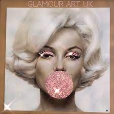 Marilyn Monroe Bubblegum Glam Wall Art