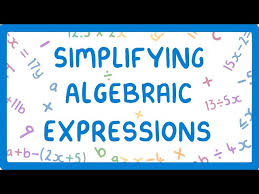 Gcse Maths How To Simplify Algebraic