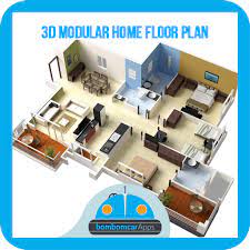 3d Modular Home Floor Plan Apk