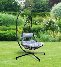 Swing Hanging Egg Chair With Stand