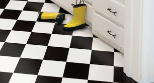Linoleum Flooring Checkerboard Floor