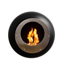 Cocoon Fires Vellum Wall Mounted Black