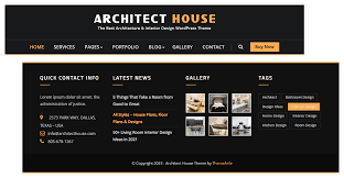 Architect House Theme