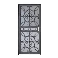 Wrought Iron Steel Security Door