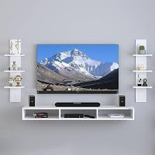 Engineered Wood Wall Mounted Tv Unit