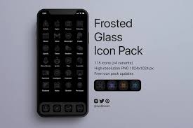 Ios14 Android Frosted Glass Icon Pack