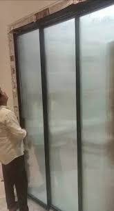 Aluminium Sliding Door For Home At Rs
