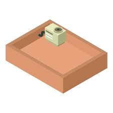 Roof Icon Isometric Vector House Roof