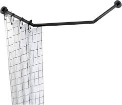 Diamond Shaped Curved Shower Rod