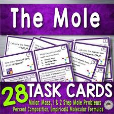 Task Cards For Chemistry Conversions