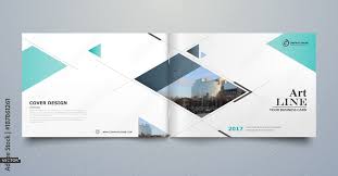 Business Card Style A4 Brochure Cover