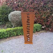 Corten Steel Garden Art