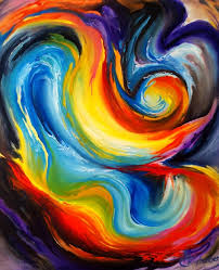 Color Mix Abstract Paint By Numbers