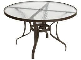 Tropitone Acrylic Glass Tables Cast